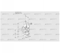 VAG115R/NKBN (88018570) Газовый клапан с регулятором соотношения Kromschroder