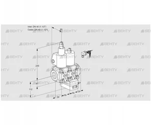 VCD2E40R/40R05LD-25WL/PPPP/PPPP (88106431) Регулятор давления Kromschroder