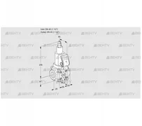 VAS2T40N/LKSR (88030599) Газовый клапан Kromschroder