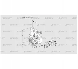 VAS2-/40F/NWSR (88015660) Газовый клапан Kromschroder