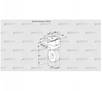 IBA80Z05/20-15Q3T (88302438) Дроссельная заслонка Kromschroder