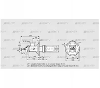 BICA 65RM-0/35-(71A)D (84099286) Газовая горелка Kromschroder