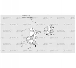 VAS115/-R/NW (88003659) Газовый клапан Kromschroder