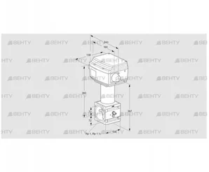 RV 3/GML10W30S1 (86060620) Регулирующий клапан Kromschroder