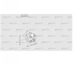 VFC3T50/50N05-40MMPP (88303302) Регулирующий клапан Kromschroder