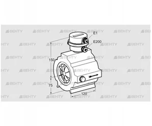 DM 100TW80-120 (03200396) Расходомер Kromschroder