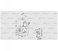 VAS8100F05NW3E/EM/2M (88207171) Газовый клапан Kromschroder