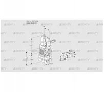 VAV1-/25R/NWSRAK (88027679) Газовый клапан с регулятором соотношения Kromschroder