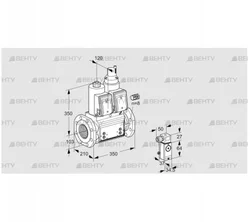 VCS8100F05NLWR3B/PPPP/2-PP (88204574) Сдвоенный газовый клапан Kromschroder