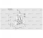 VCS3E50F/50F05NLWGR3/PPPP/PPPP (88100055) Сдвоенный газовый клапан Kromschroder