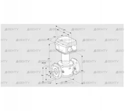 RV 65/MF03W30E (86060816) Регулирующий клапан Kromschroder