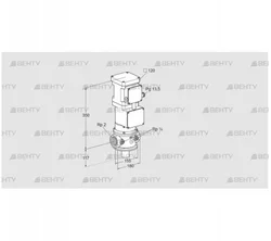 VK 50R10MA93DV (85313036) Газовый клапан с приводом Kromschroder