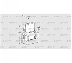 VCS665F05NNWL3B/PPPP/PPPP (88206756) Сдвоенный газовый клапан Kromschroder