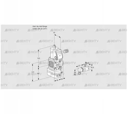 VAD1-/20R/NW-25A (88034373) Газовый клапан с регулятором давления Kromschroder