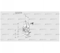 VAG1-/15R/NWBE (88015611) Газовый клапан с регулятором соотношения Kromschroder