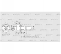 BIC 50HG-0/35-(38)D (84030112) Газовая горелка Kromschroder