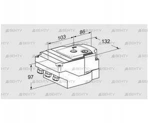 IC40SA3DR10 (88300876) Сервопривод Kromschroder