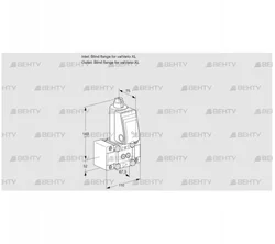 VAS1W0/NW (88006639) Газовый клапан Kromschroder