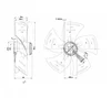 Осевой вентилятор ebmpapst A4D400AS0411