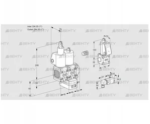 VCD1E25R/25R05FLD-25WL/ZSPP/2--2 (88103046) Регулятор давления Kromschroder