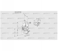 VAG1-/15R/NWBE (88004902) Газовый клапан с регулятором соотношения Kromschroder