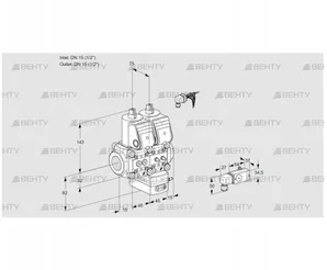 VCD1E15R/15R05ND-50WR/2-MM/PP2- (88105892) Регулятор давления Kromschroder