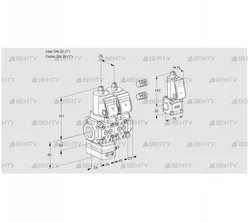 VCD1E25R/25R05D-25NWSR3/PPPP/PPBS (88103764) Регулятор давления Kromschroder