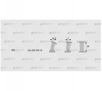 EKO 150F (03262061) Газовый компенсатор Kromschroder