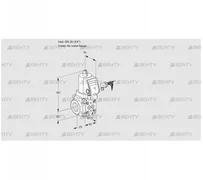 VAS120/-R/NWSR (88012586) Газовый клапан Kromschroder