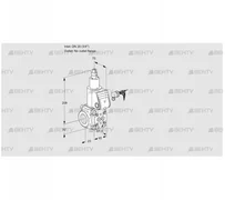 VAS120/-R/LW (88006854) Газовый клапан Kromschroder