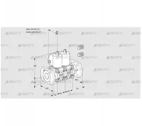 VCS3E50F/50F05NNWL3/PPPP/PPPP (88100086) Сдвоенный газовый клапан Kromschroder