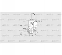 VG 25/15R18NQ31 (85266500) Запорный газовый клапан Kromschroder