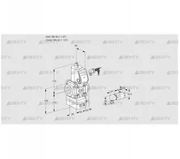 VAD240R/NK-25A (88033131) Газовый клапан с регулятором давления Kromschroder