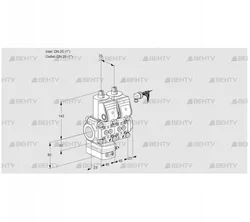 VCD1E25R/25R05D-25NWR/PPPP/PPPP (88105299) Регулятор давления Kromschroder