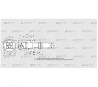 BIC 50RB-300/335-(39)D (84030141) Газовая горелка Kromschroder