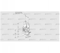 VAG2-/40R/NQAE (88009043) Газовый клапан с регулятором соотношения Kromschroder