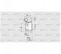 DG 40/40VC4-6W (84448983) Датчик-реле давления газа Kromschroder