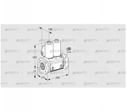 VCS665F05NNKL3B/PPPP/PPPP (88207255) Сдвоенный газовый клапан Kromschroder