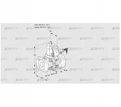 VAS240F/NWGR (88010660) Газовый клапан Kromschroder