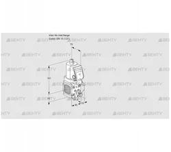 VAS1T-/15N/NQSR (88003649) Газовый клапан Kromschroder