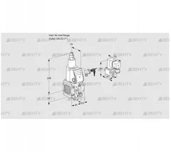 VAS1-/25R/LW (88004505) Газовый клапан Kromschroder