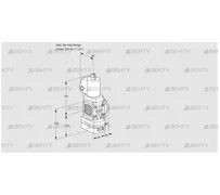 VAG2T-/40N/NQSLAA (88008049) Газовый клапан с регулятором соотношения Kromschroder