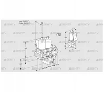 VCG1E25R/25R05NGEVWL/PPBS/PPPP (88107539) Клапан с регулятором соотношения Kromschroder