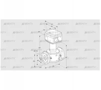 RV 100/NF02W60S1 (86060900) Регулирующий клапан Kromschroder