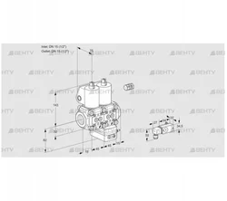 VCG1E15R/15R05NGEWL/PPPP/2--2 (88105187) Клапан с регулятором соотношения Kromschroder