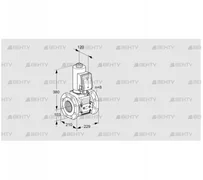 VAS8T100A05NQGRE/PP/PP (88206869) Газовый клапан Kromschroder