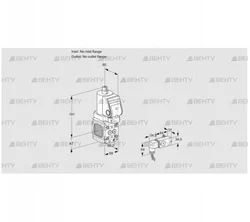 VAS2T-/NWSR (88028889) Газовый клапан Kromschroder