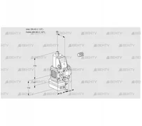 VAD2E40F/40R05FD-100VWR/PP/PP (88102149) Газовый клапан с регулятором давления Kromschroder