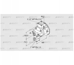 TJ28.0050-A1AMATNF2D6FSN0 (85401339) Газовая горелка Kromschroder