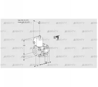 VAS1E15R/15R05NVWL/PP/PP (88104716) Газовый клапан Kromschroder